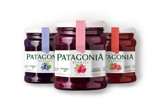 Three Jars of Patagonia Berries